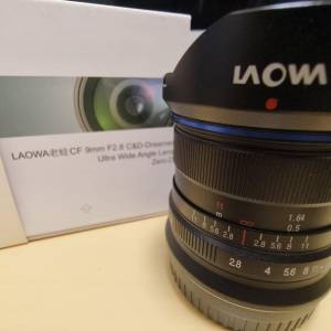 Laowa 9mm f/2.8 廣角定焦鏡頭 Fujifilm x mount