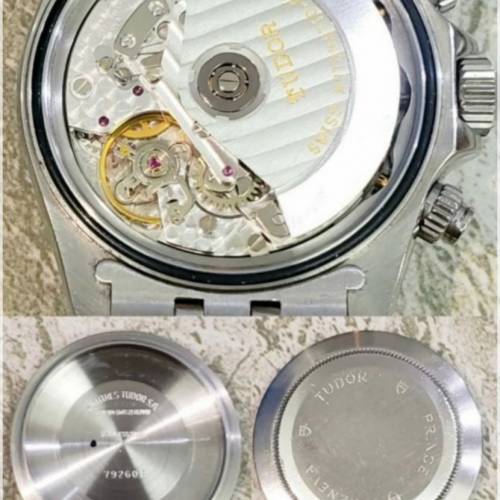 超美真品.99%NEW近全新.靚靚閃爍放射紫藍色DIAL.完美無暇精鋼外圈.有“TIGER”字
T...