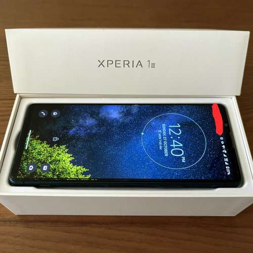 Sony Xperia 1 III (12+256GB) 送 SPIGEN Rugged Armor 保護殼 + 磁吸無線充電圈