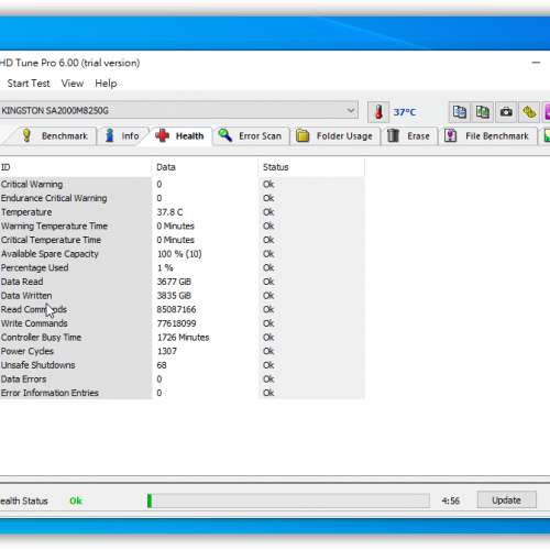 Kingston A2000 M.2 2280 NVMe SSD 250GB