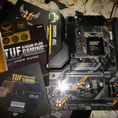 TUF B365M-PLUS GAMING  Micro-ATX主版 (正版Window10Home) Socket 1151 支援8、9...