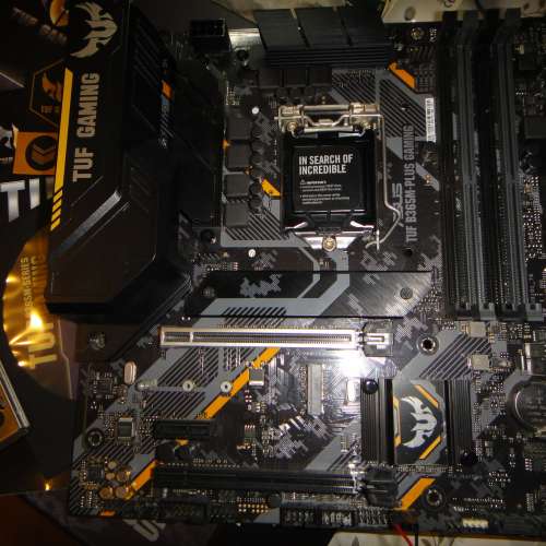 TUF B365M-PLUS GAMING  Micro-ATX主版 (正版Window10Home) Socket 1151 支援8、9...