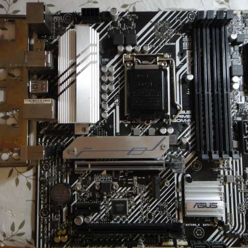 ASUS PRIME B560M-A MATX主版 (正版Window10Pro) Socket 1200 支援10、11代CPU