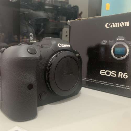 (行貨)Canon EOS R6 連4粒原廠電  (90% New)