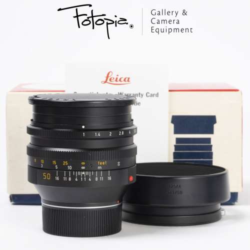 || Leica Noctilux-M 50mm F1.0 - v3 / E60 with full packing ||