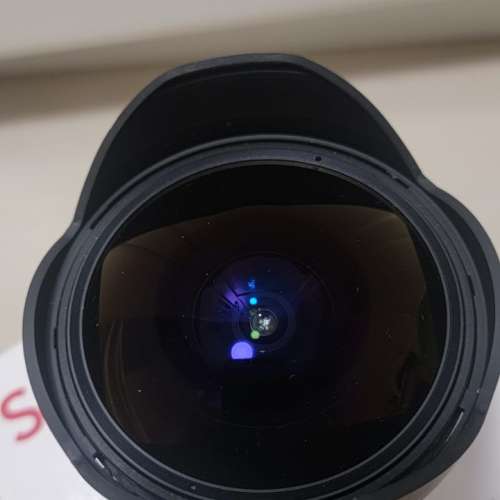 Samyang 12mm ED F2. 8 fisheye (Canon mount)