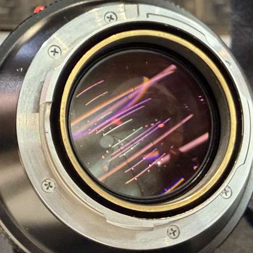 Leica Noctilux-M 50mm f1.0 v2 lens with original hood, filter and leather case