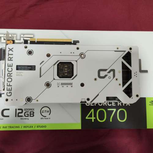 Asus RTX 4070 Dual【有單，盒，保養】