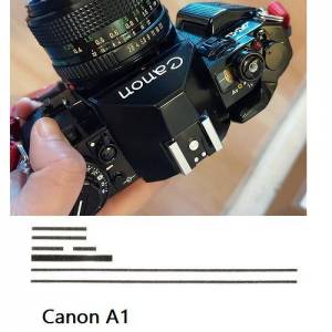 Light Seal Replacement Service For Canon A1 更換海綿服務