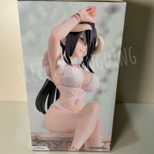 日本帶回 日版 FuRyu Overlord 不死者之王 Albedo 雅兒貝德 水著ver. 泳衣 杯麵蓋 ...