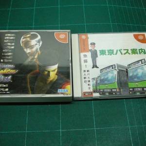 Dreamcast Virtua Fighter 3th + 東京案內  2隻