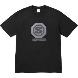 全新Supreme FW24 BLOCKBUSTER TEE - 黑色S 細碼  前後有圖案