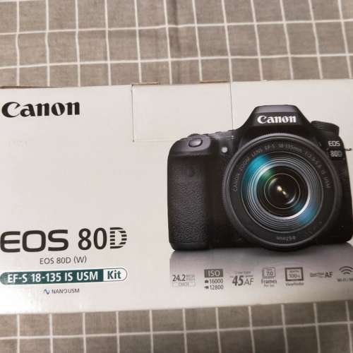 98新個人閒置canon 佳能80d單反相機旗艦整套，拍照錄視頻沒有雜音，出片好看，街拍...