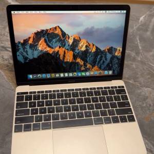 Apple MacBookair 12寸超薄筆記本 （玫瑰金），頂配 內存8G＋512GB，2k高清屏幕，視...