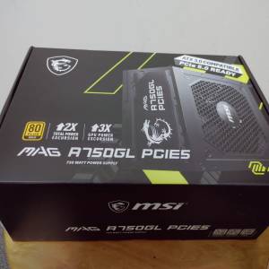 MSI 微星 MAG A750GL 750W 80Plus Gold 金牌 PCIe 5.0 全模組 火牛