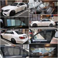 Benz W212 Eclass 全車磁石濾光窗網太陽擋