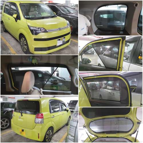 Spade Porte 全車磁石濾光窗網太陽擋