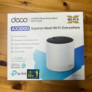 tp-link Deco X55 AX3000完整家庭Mesh Wi-Fi 6系統