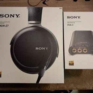 SONY MDR-Z7 + PHA-3 套裝