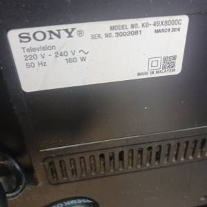 Sony 49吋電視