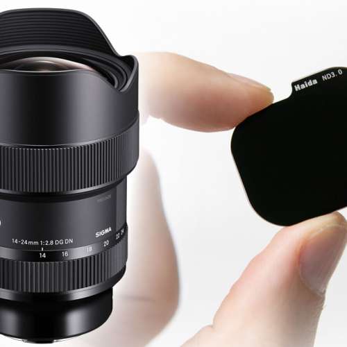 Rear Lens ND 3.0 ND1000 10 Stop Filter For Sigma 14-24mm f/2.8 DG DN Art Lens -