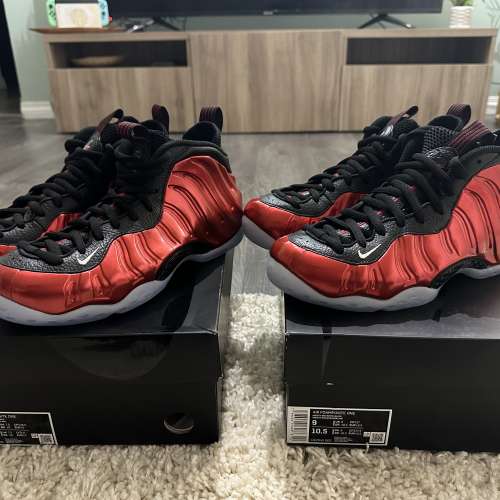 現貨全新 Nike Air Foamposite One 2023 Red Black 紅 黑