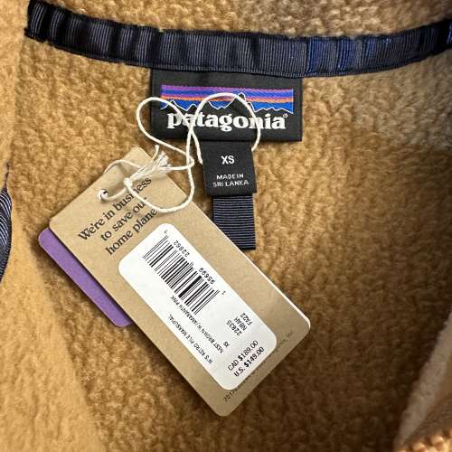 全新 現貨 Patagonia Retro Pile Marsupi jacket 女裝 S XS