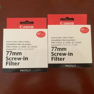 Canon 77mm Protect Filter 全新