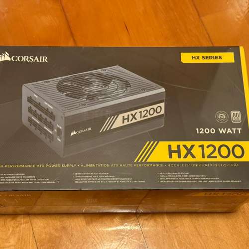 全新Corsair HX1200W 白金牛