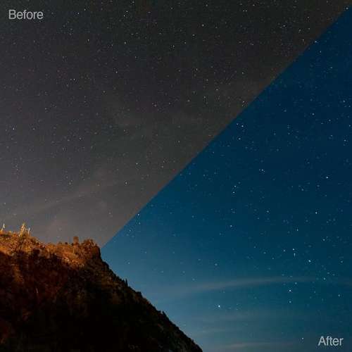 Haida Rear Lens Clear-Night Filter With Adaptor For Samyang 14mm f/2.8 RF