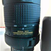 放95%新絕無花崩NIKON小黑四AF80-200mm全程2.8大光圈人像好鏡=$3500