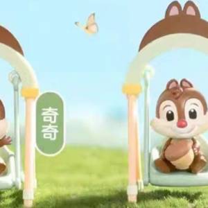 唐老鴨  蒂蒂 奇奇 chip n dale 現貨 popmart 迪士尼蕩韆鞦/秋千系列 disney swing...