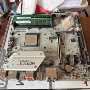 AMD 3600 + MSI 底版 + 16G RAM