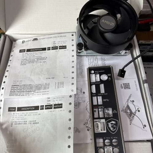 AMD 3600 + MSI 底版 + 16G RAM