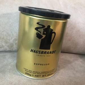 ☕️ 最佳享用期 2024.11.17 HAUSBRANDT Espresso Coffee Beans 250G 🇮🇹 NEW 全新...