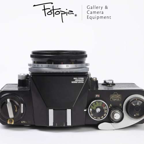 || Nikon F - Black Paint with Nikkor-O 21mm F4 F Mount & extra accessories ||