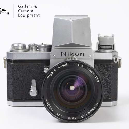|| Nikon F - Silver with Nikkor-UD Auto 20mm F3.5 - non-Ai ||