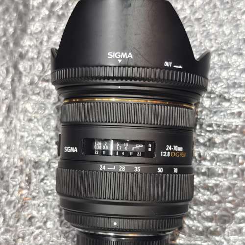 SIGMA 24-70/2.8 DG HSM FOR nikon F