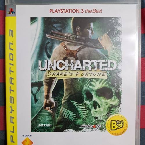 PS3 Uncharted Drake's Fortune 遊戲光碟