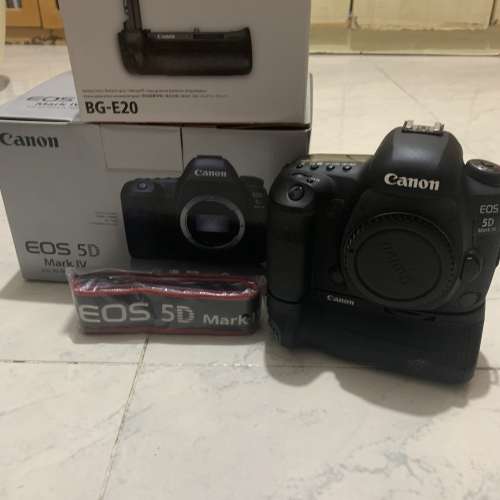 Canon 5D mark IV 連原廠直倒 DSLR相機新淨