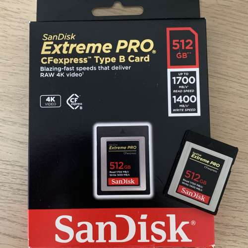 Sandisk CF express card