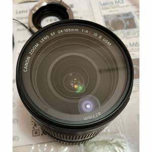 Repair Cost Checking For CANON EF 24-105mm f/4L II 光圈縮成最細 / Err 01 維修...