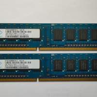 Nanya DDR3-1600 4GB Desktop Ram x 2