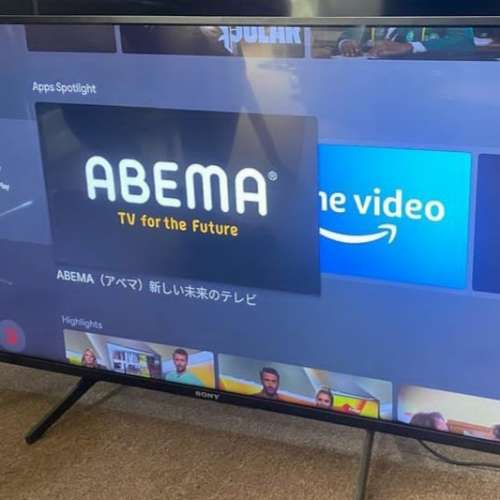 Sony 43inch 43吋 X81J 4K Google Smart TV 智能電視