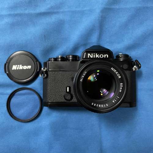Nikon FE + Nikon AI 50mm f1.4