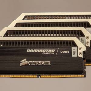 Corsair Dominator Platinum DDR4 2800MHz 32GB (4 x 8GB) RAM記憶體