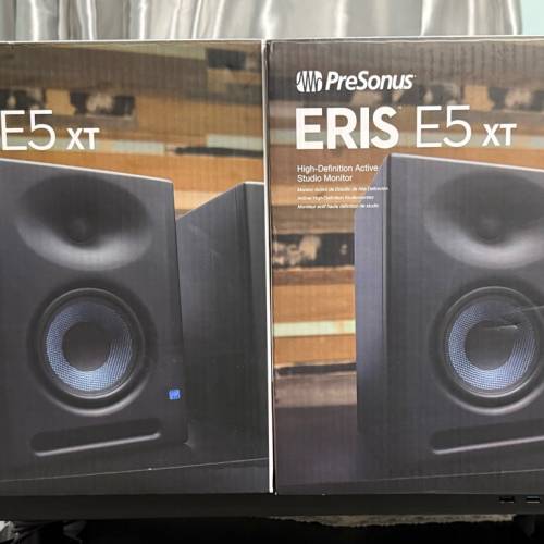 90% 新 PRESONUS Eris E5 XT Studio Monitors 監聽音箱 一對