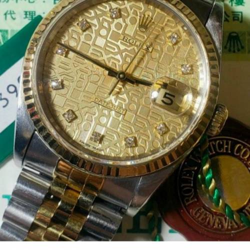 真品.中古少有FULL SET"大全套"樣樣齊.靚靚香檳電腦字面.鑽石字MARKER.抹油不久,狀...