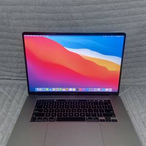 MacBook Pro 16''吋 i7 6核晶片 2.6Ghz  16GB ram+ 512GB ssd 2019 3K熒幕space gre...