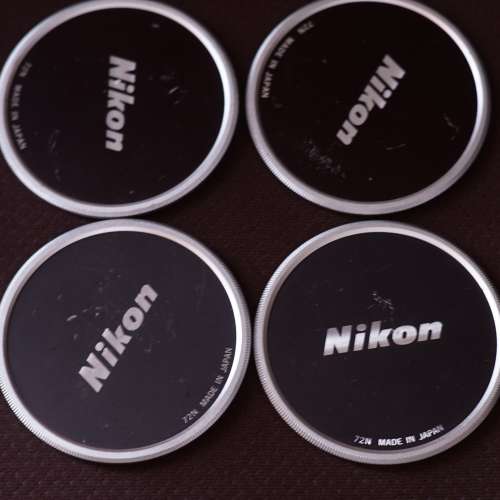 Nikon 72mm metal screw lens cap